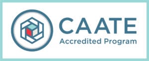 CAATE Accreditation logo